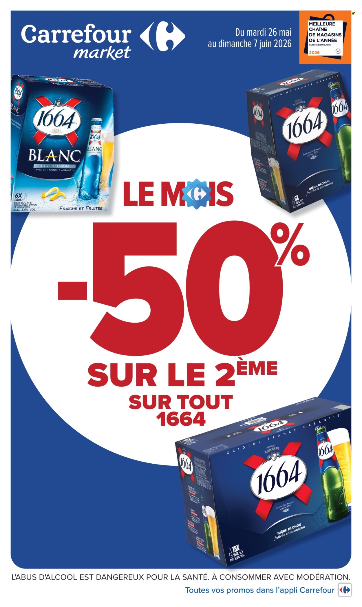 Catalogue Carrefour Market - 26/05/2026 - 07/06/2026. Page 1