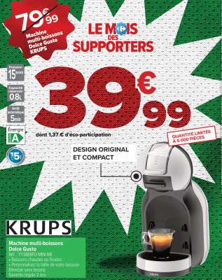 KRUPS Machine multi-boissons Dolce Gusto