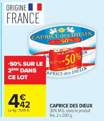 CAPRICE DES DIEUX