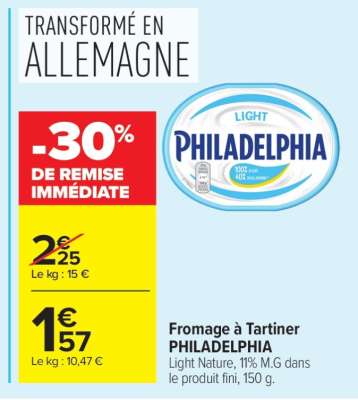 Fromage à Tartiner PHILADELPHIA