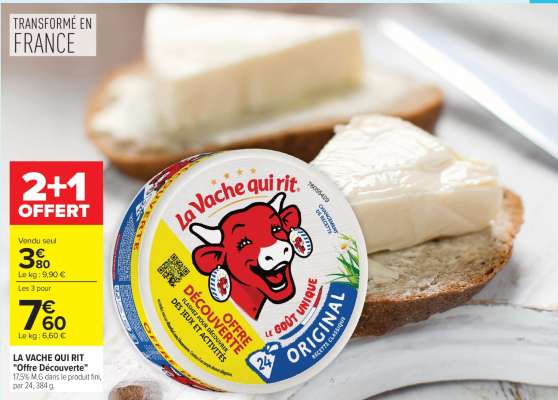 La Vache qui rit
"Offre découverte"