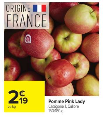 Pomme Pink Lady