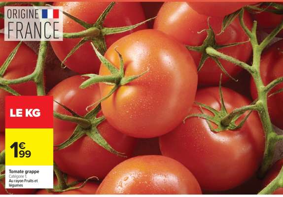 Tomate grappe