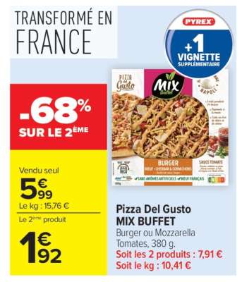 Pizza Del Gusto Mix Buffet