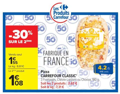PIZZA CARREFOUR CLASSIC
