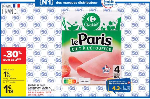 Jambon Le Paris