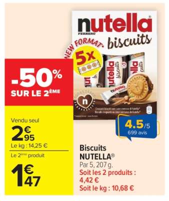 Biscuits NUTELLA®