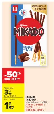 Biscuits "Mikado"