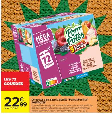 POM'POTES 5 Fruits