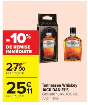 Tennessee Whiskey Jack Daniel's