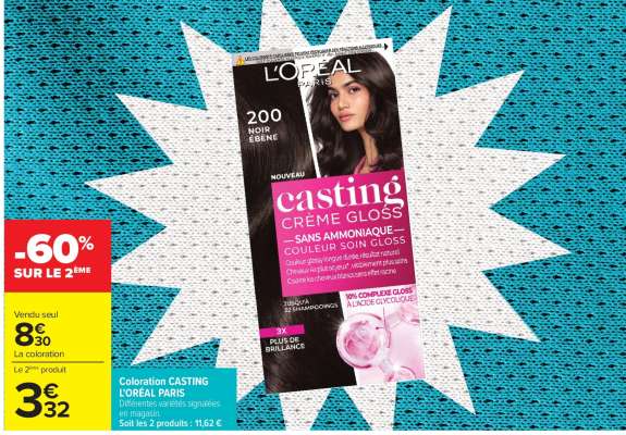 Coloration CASTING L'OREAL PARIS