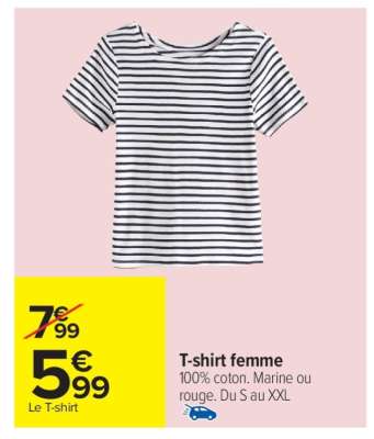 T-shirt femme