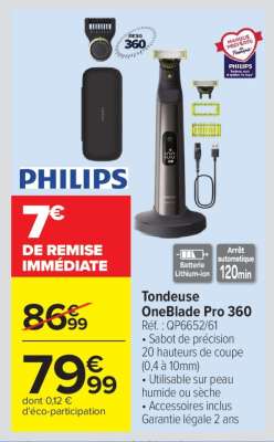 TONDEUSE ONEBLADE PRO 360