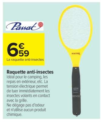Raquette anti-insectes