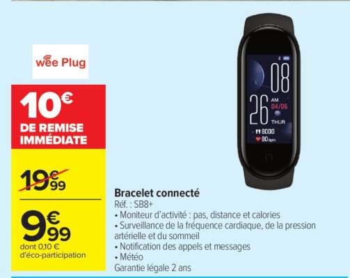Bracelet connecté