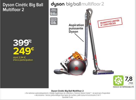 Dyson Cinetic Big Ball Multifloor 2