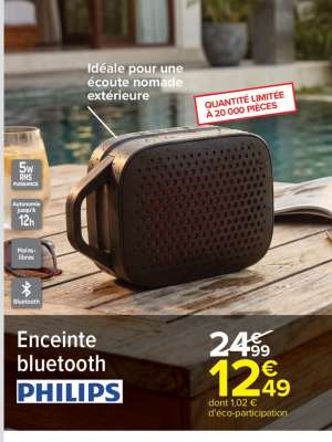 ENCEINTE BLUETOOTH PHILIPS