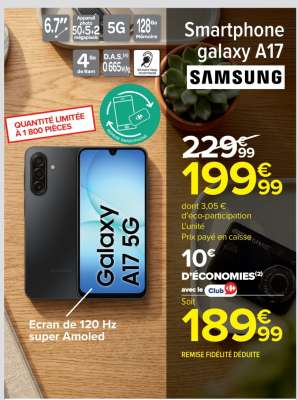 Smartphone Galaxy A17