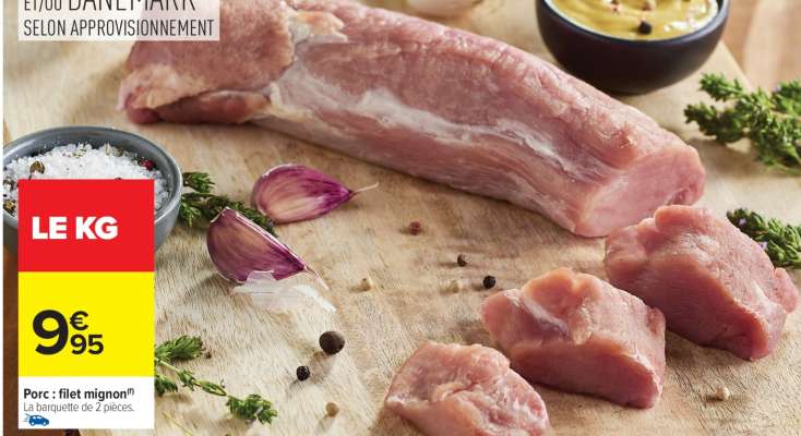 Porc : Filet Mignon