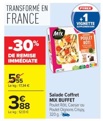 Salade Coffret Mix Buffet