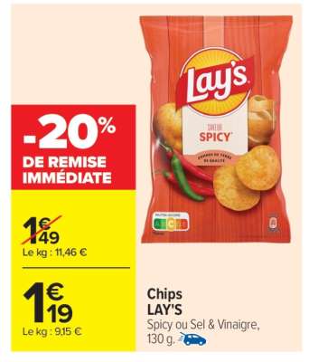 CHIPS “LAY’S”