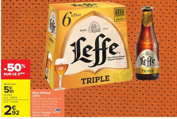 Bière d’Abbaye LEFFE
