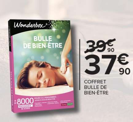 COFFRET BULLE DE BIEN-ÊTRE
