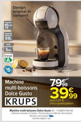 Machine multi-boissons Dolce Gusto KRUPS
