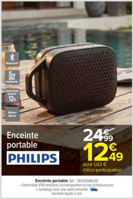 Enceinte portable PHILIPS