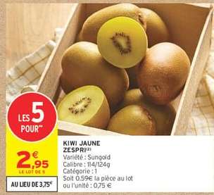 KIWI JAUNE ZESPRI