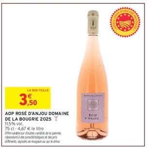 AOP Rosé d'Anjou Domaine de la Bougrie 2025
