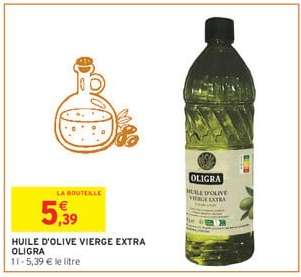 HUILE D'OLIVE VIERGE EXTRA OLIGRA
