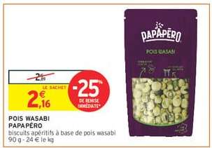 POIS WASABI PAPAPÉRO