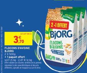 FLOCONS D'AVOINE BJORG