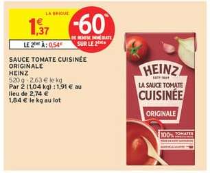 SAUCE TOMATE CUISINÉE ORIGINALE