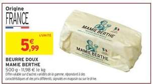 Beurre Doux Mamie Berthe