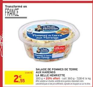 SALADE DE POMMES DE TERRE AUX HARENGS
