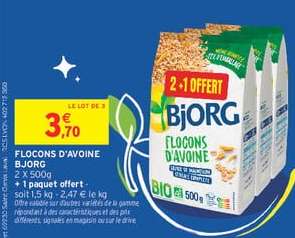 FLOCONS D'AVOINE BJORG