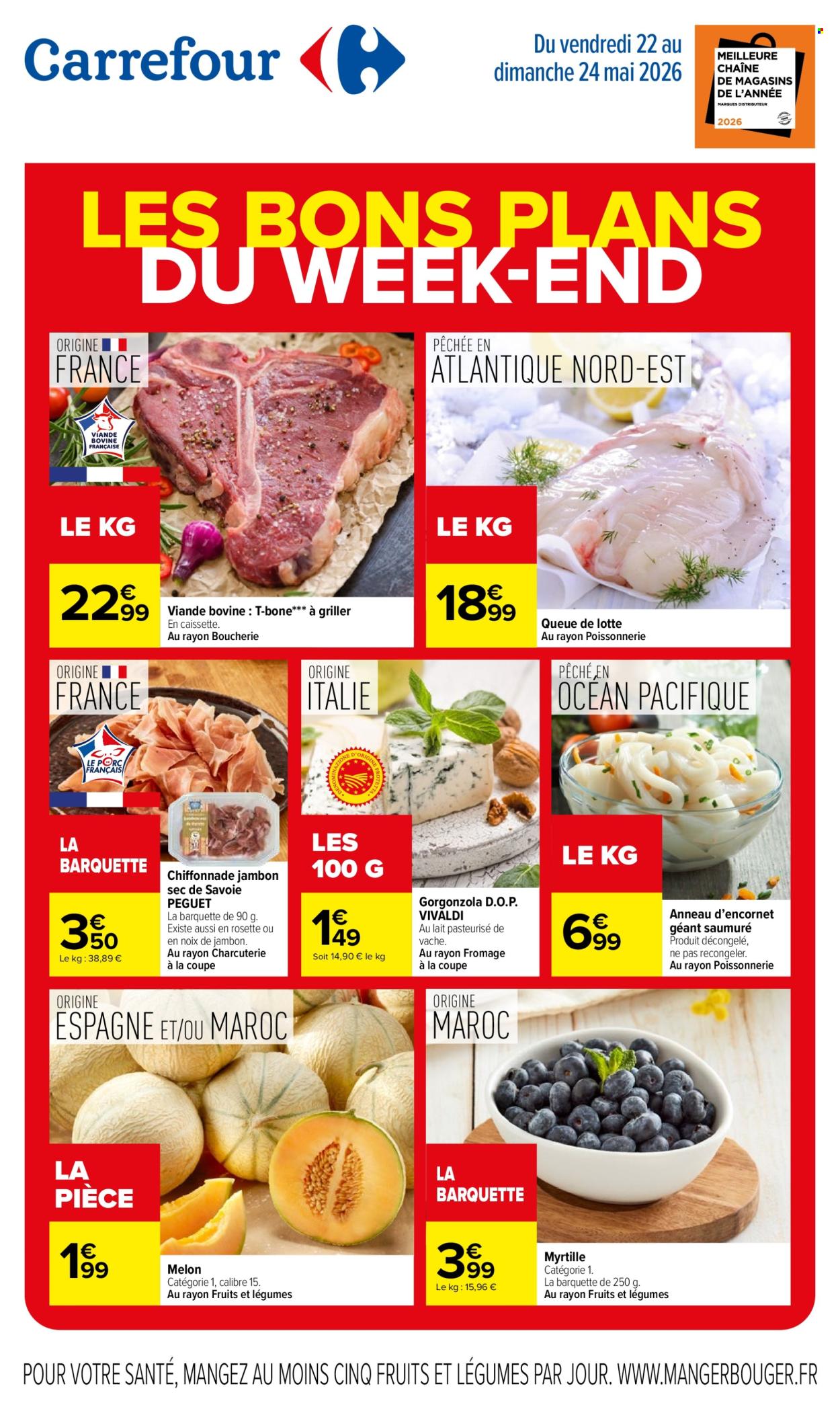 Catalogue Carrefour Hypermarchés - 22/05/2026 - 24/05/2026. Page 1