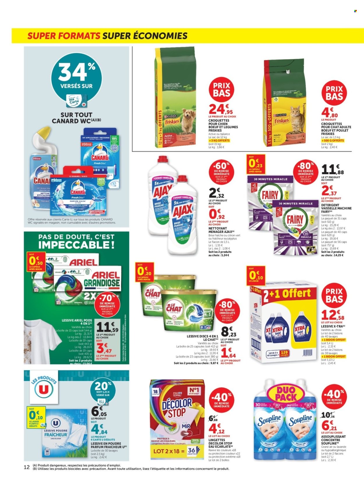 Catalogue SUPER U - 27/05/2026 - 07/06/2026. Page 12