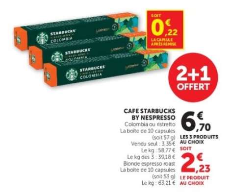 Café Starbucks by Nespresso