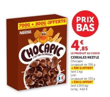 Céréales Nestlé Chocapic