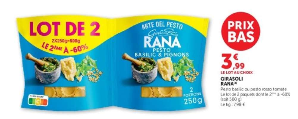 GIRASOLI “RANA”
