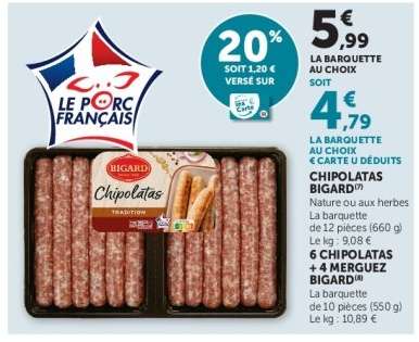 CHIPOLATAS BIGARD