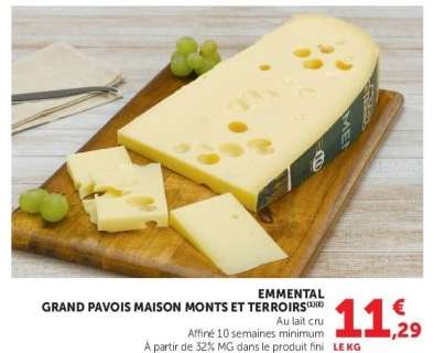 Emmental Grand Pavois Maison Monts et Terroirs