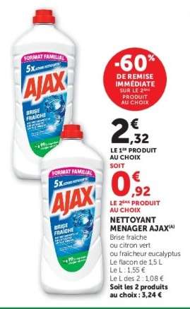 NETTOYANT MENAGER AJAX