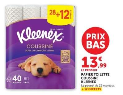 Papier Toilette Coussiné Kleenex