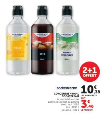 Concentré 440 ml Sodastream