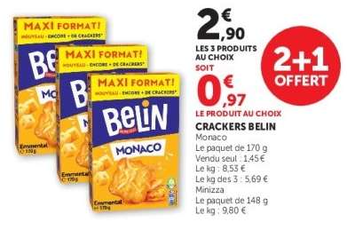 CRACKERS BELIN