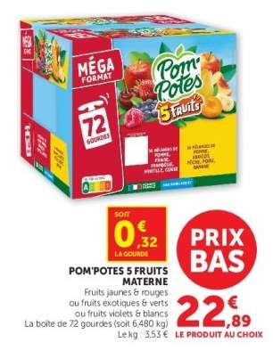 POM'POTES 5 FRUITS MATERNE